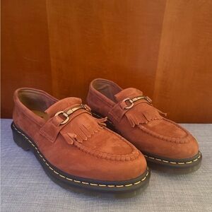 Dr. Martens Adrian Suede Loafers with Fringe